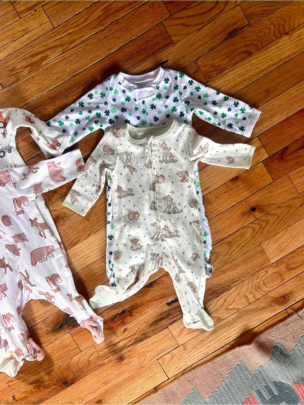 Bundle of 5 Unisex 3 Month Onesies